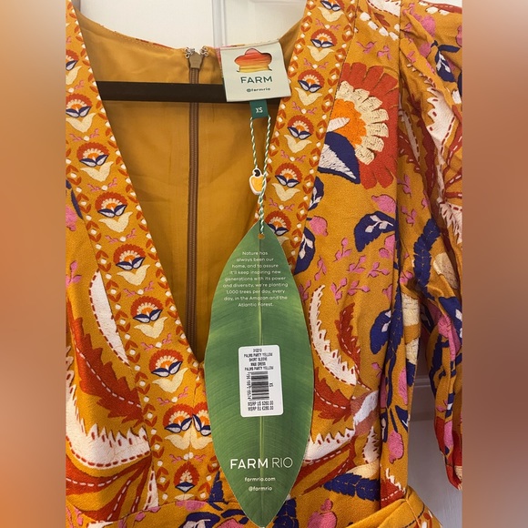 Palms Party Short Sleeve Maxi Dress - Picture 3 of 6